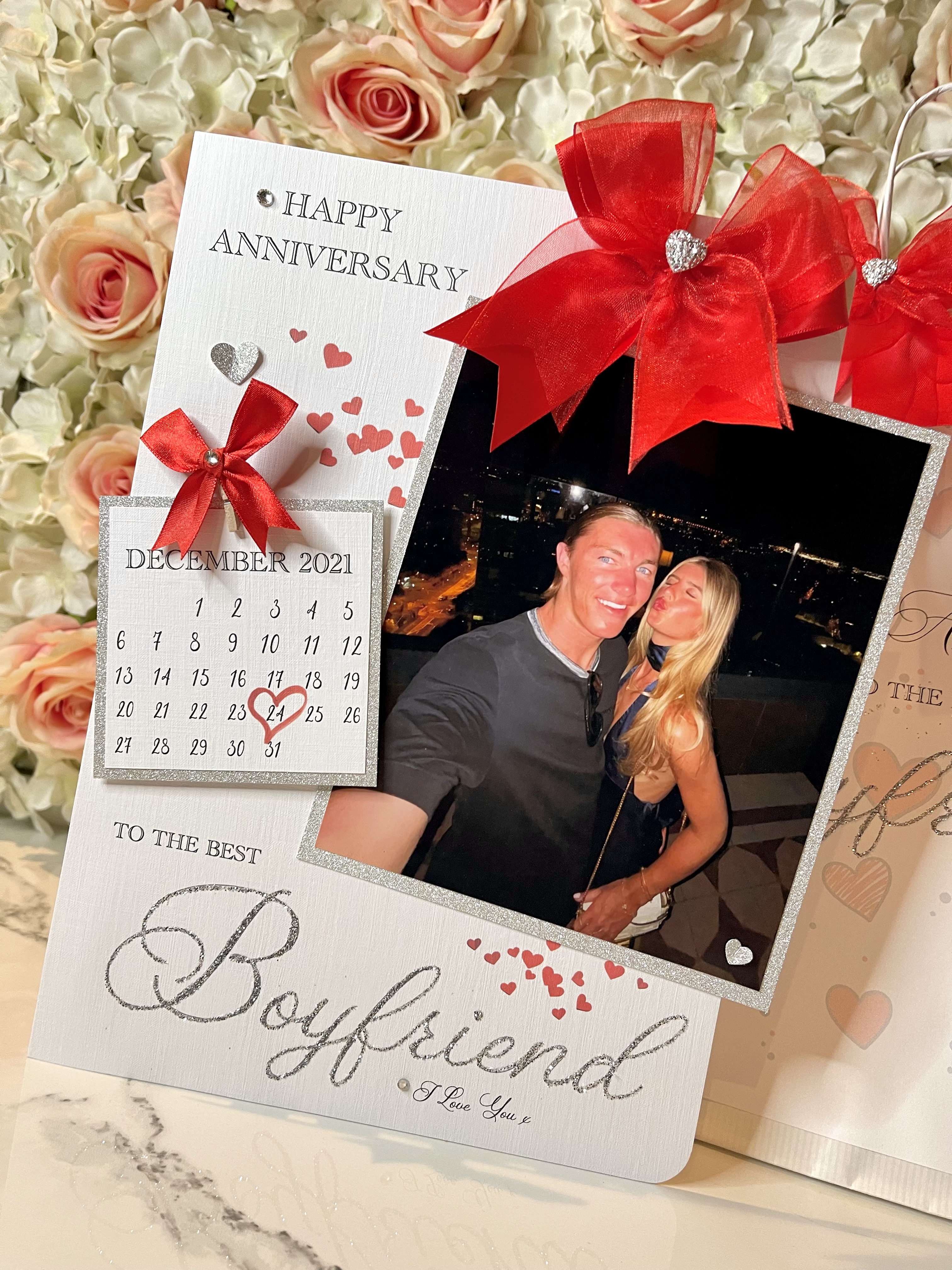 Date Calendar Photo Card