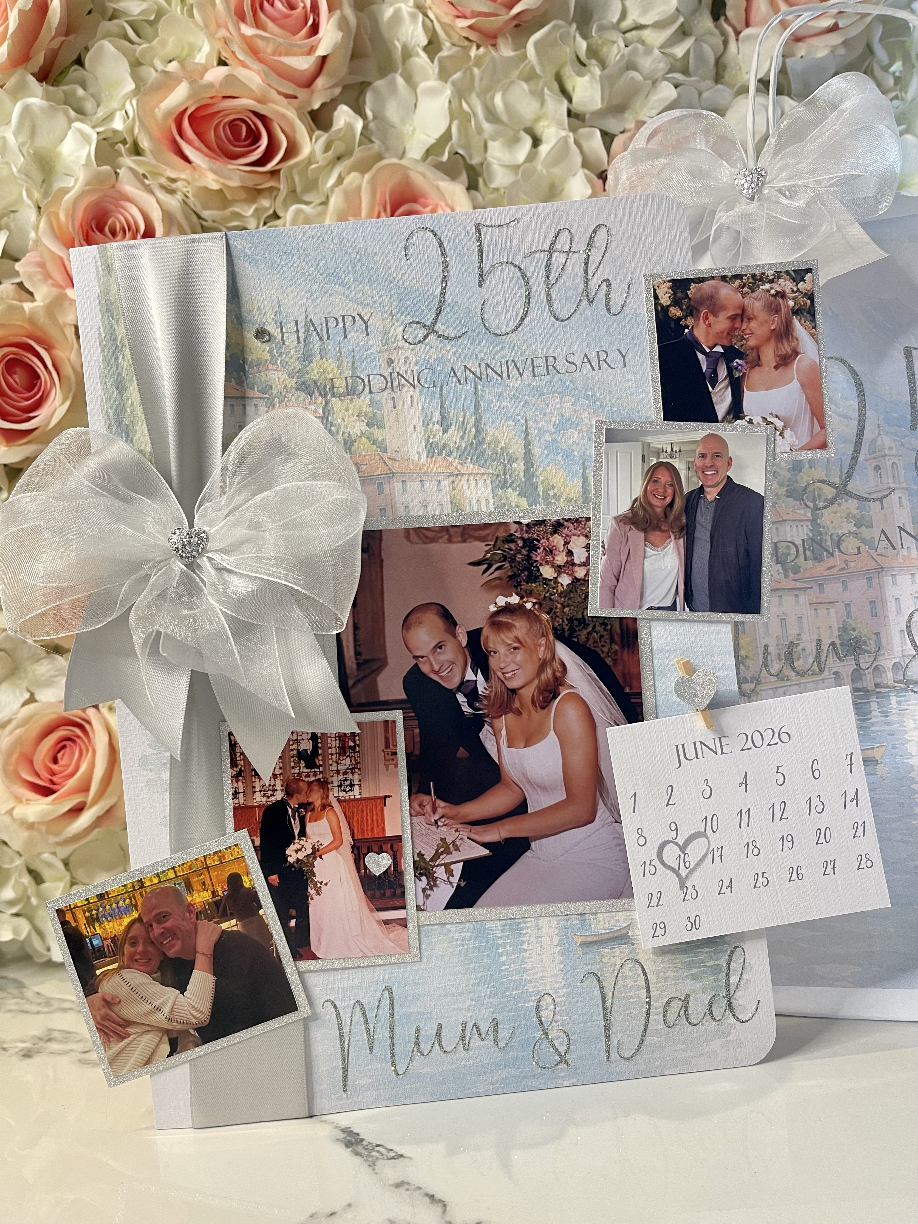 Photo Calendar Keepsake Card view 2