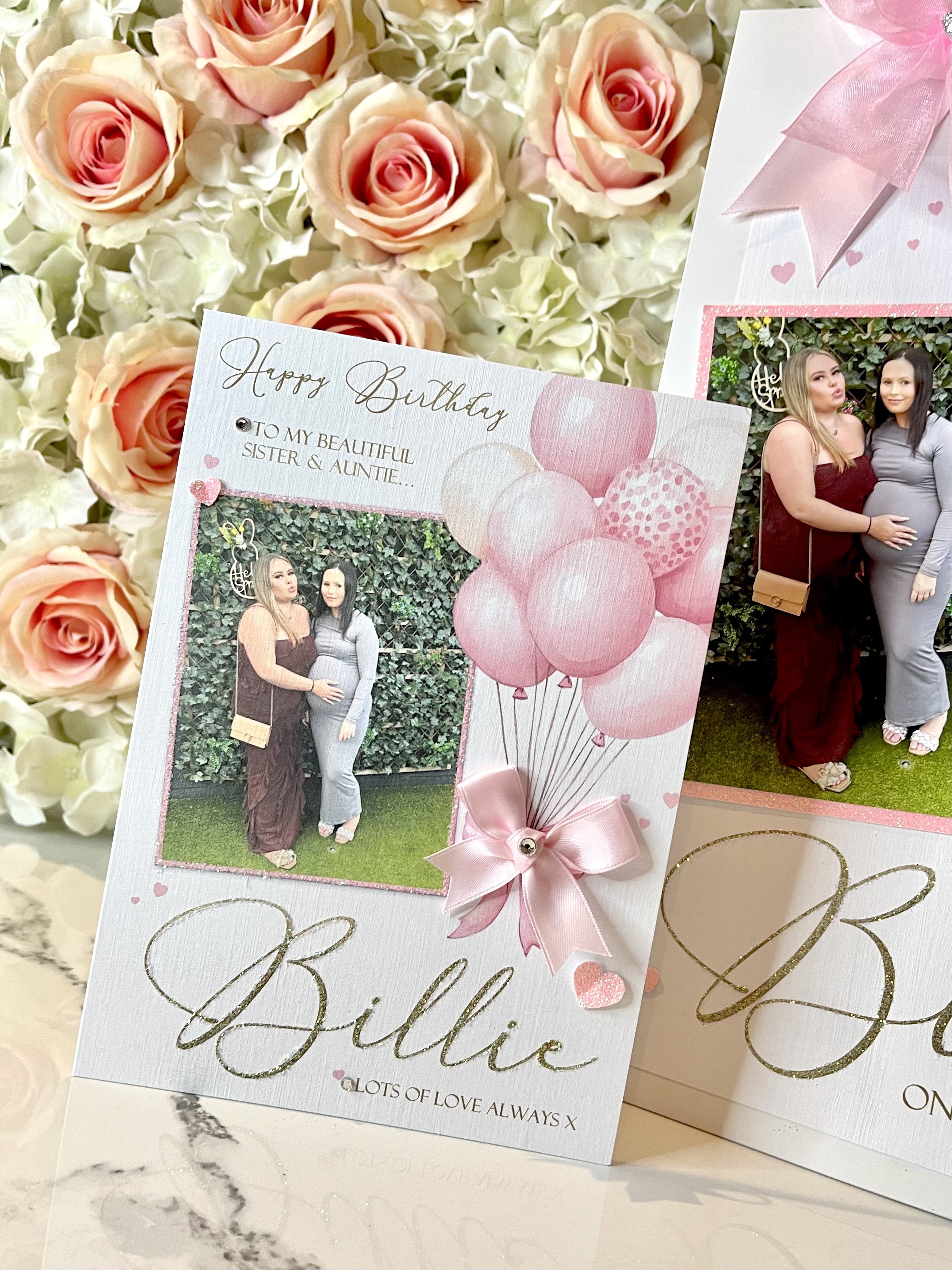 Balloon Photo Card
