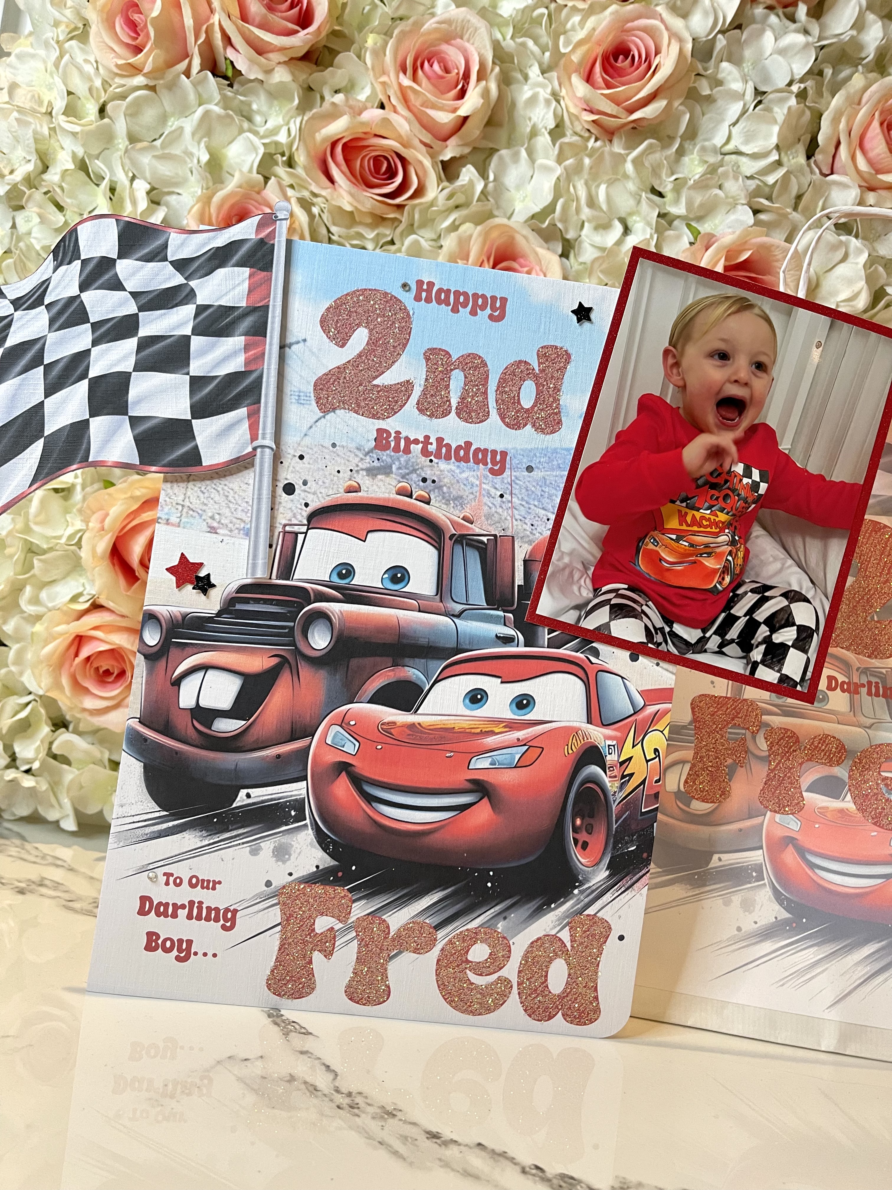 Cars Character Photo Card