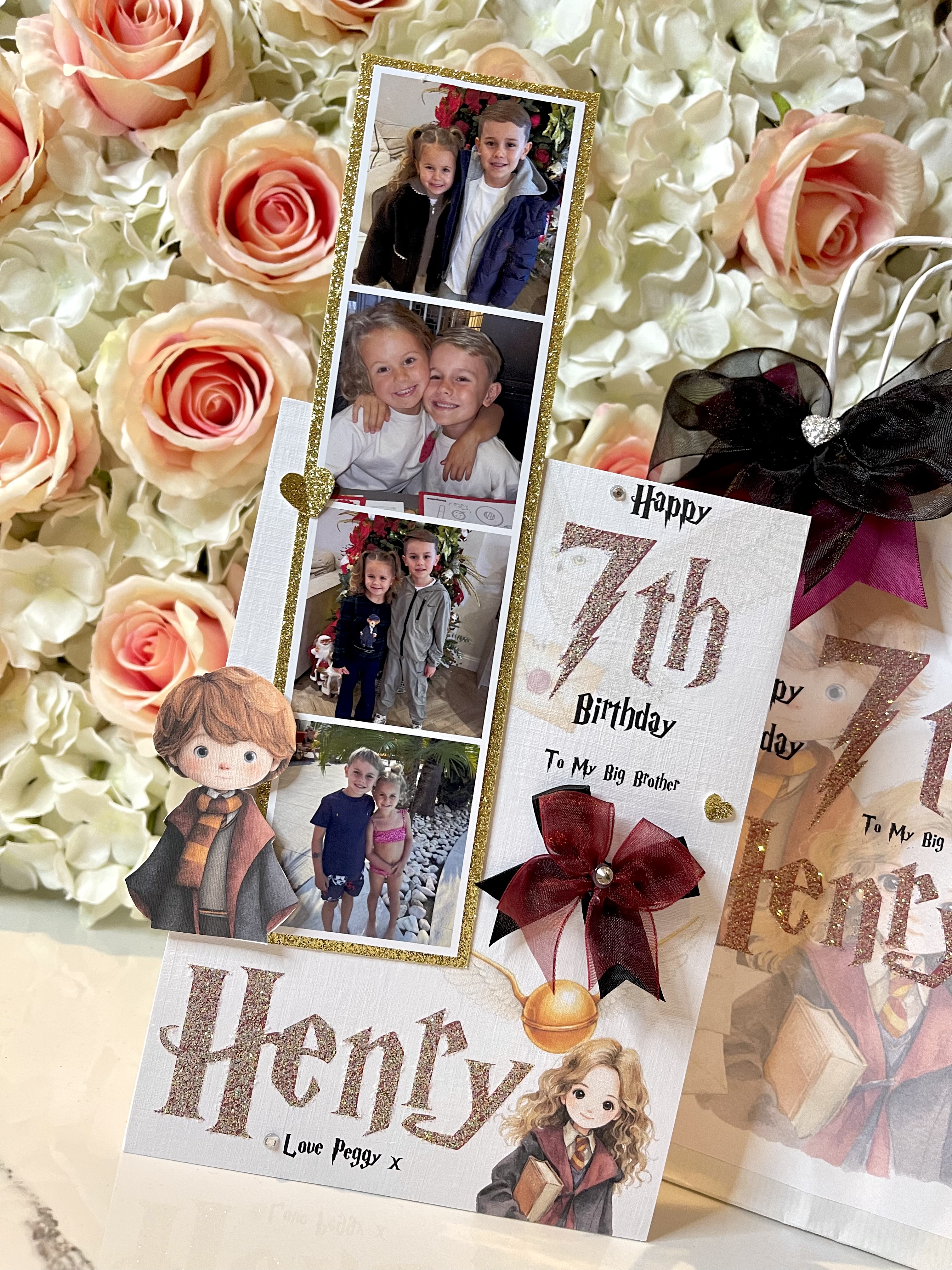 Wizard Photo Strip Card