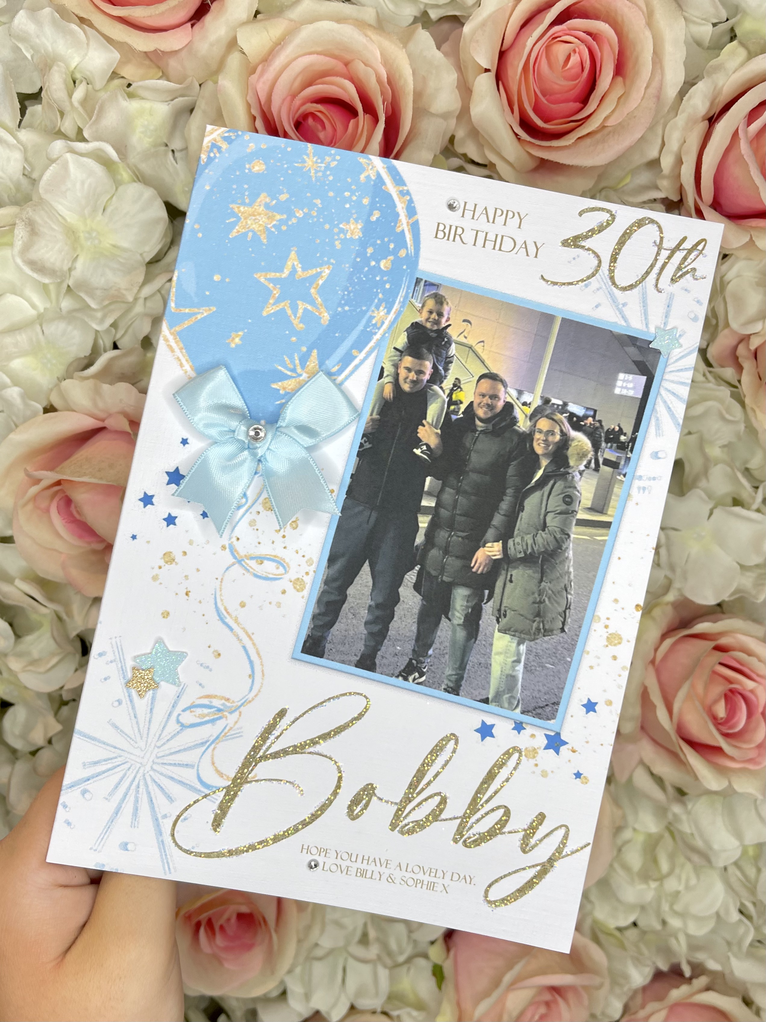 Celebration Balloon Photo Card view 2
