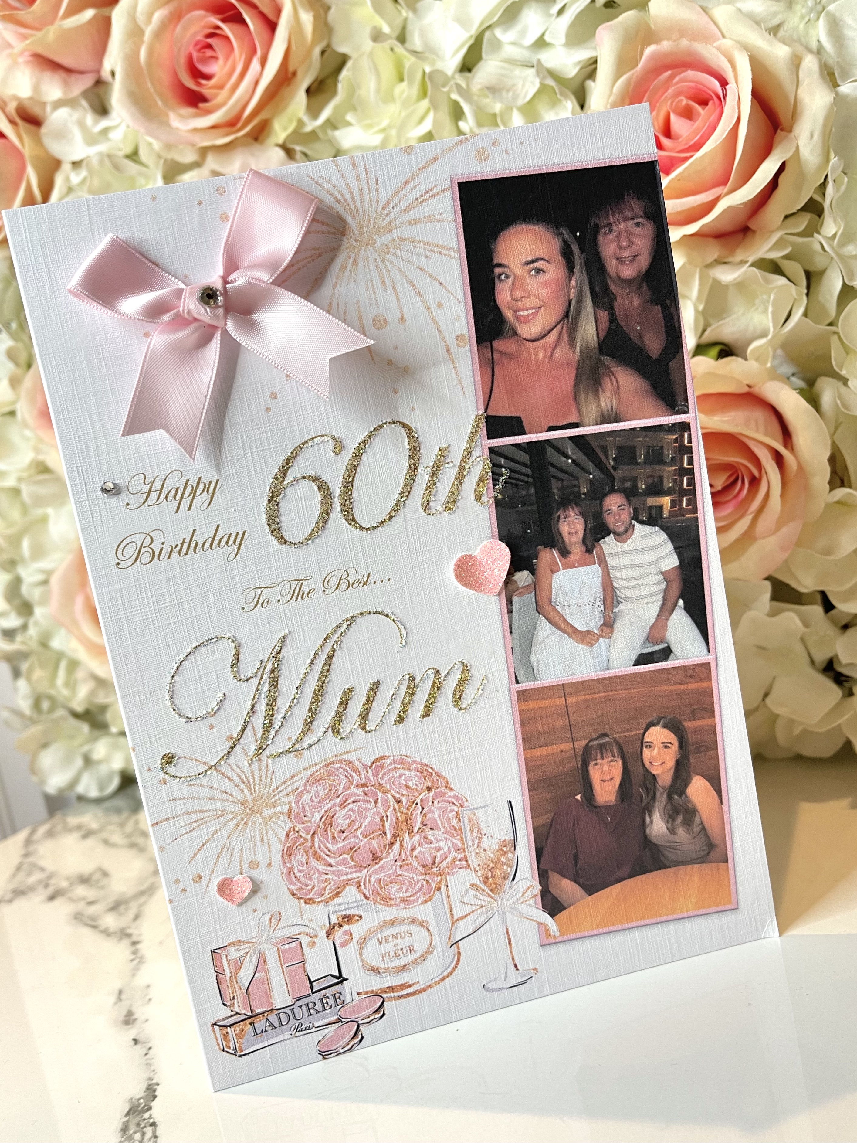 Photo Booth Strip Style Card