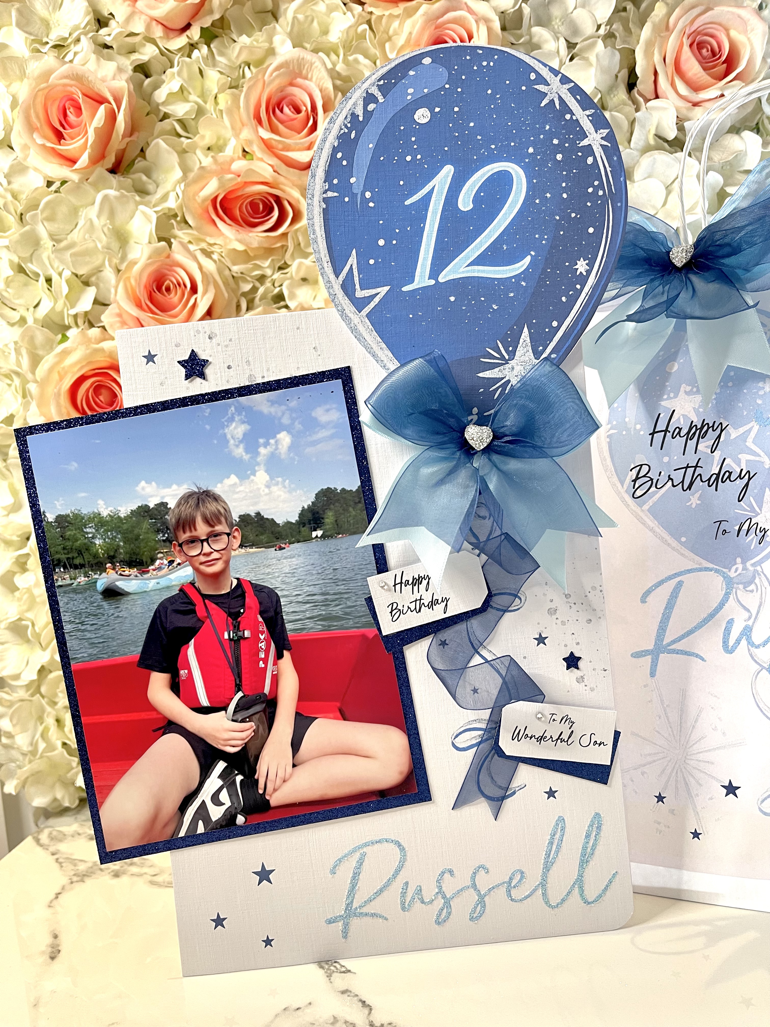 XL Balloon Photo Card view 3