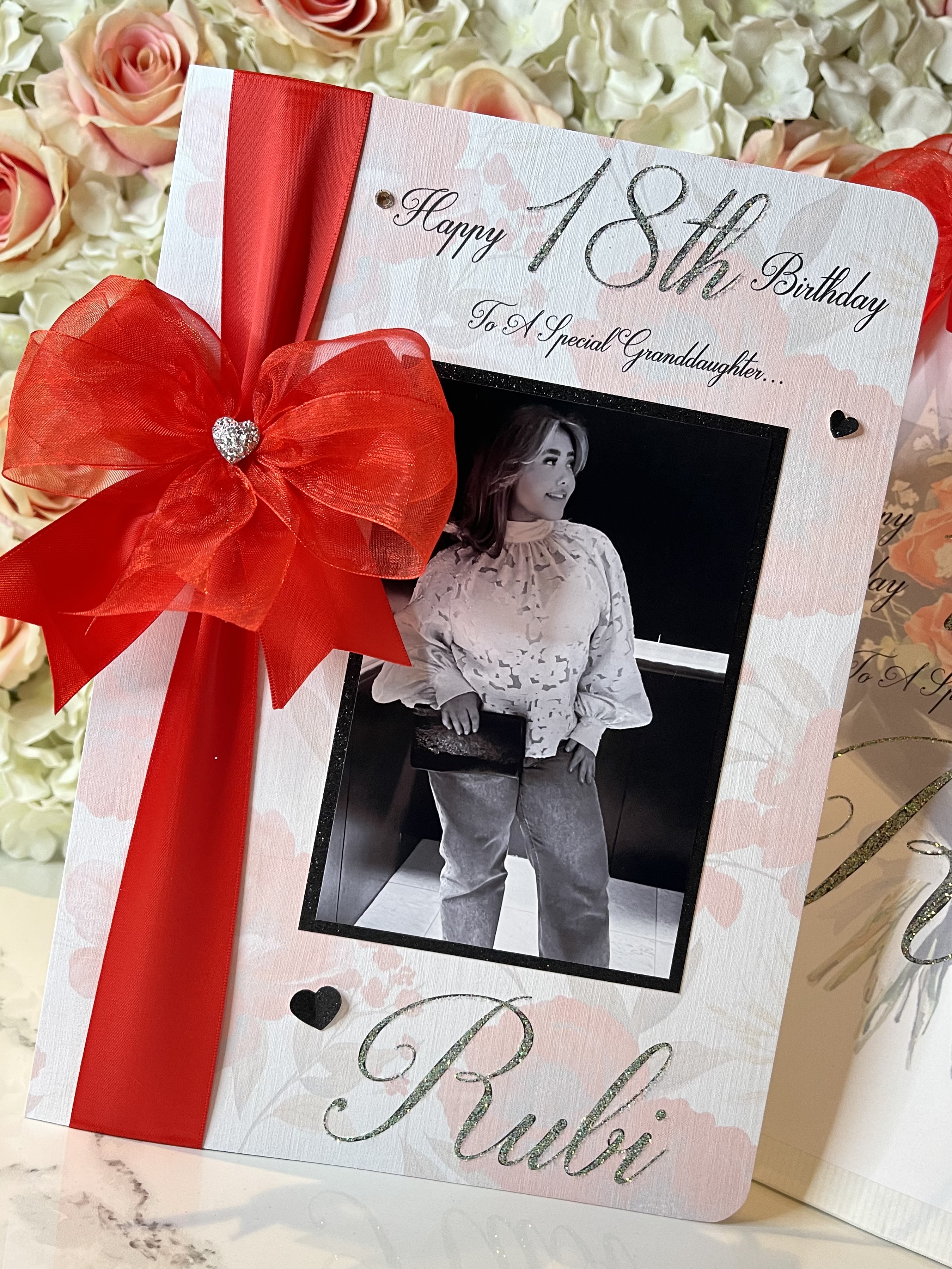 Ribbon Detail Photo Card view 3