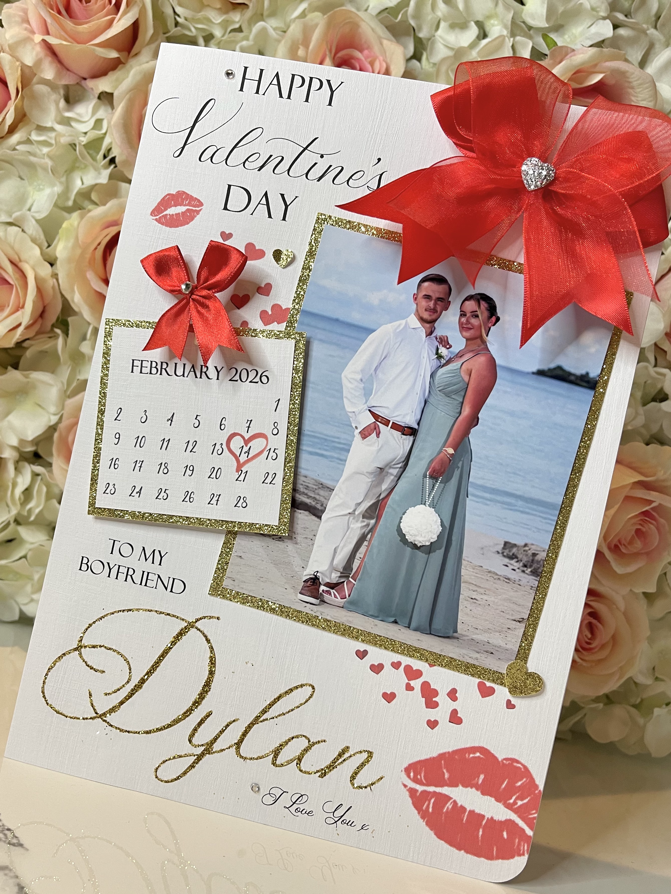 Date Calendar Photo Card view 2