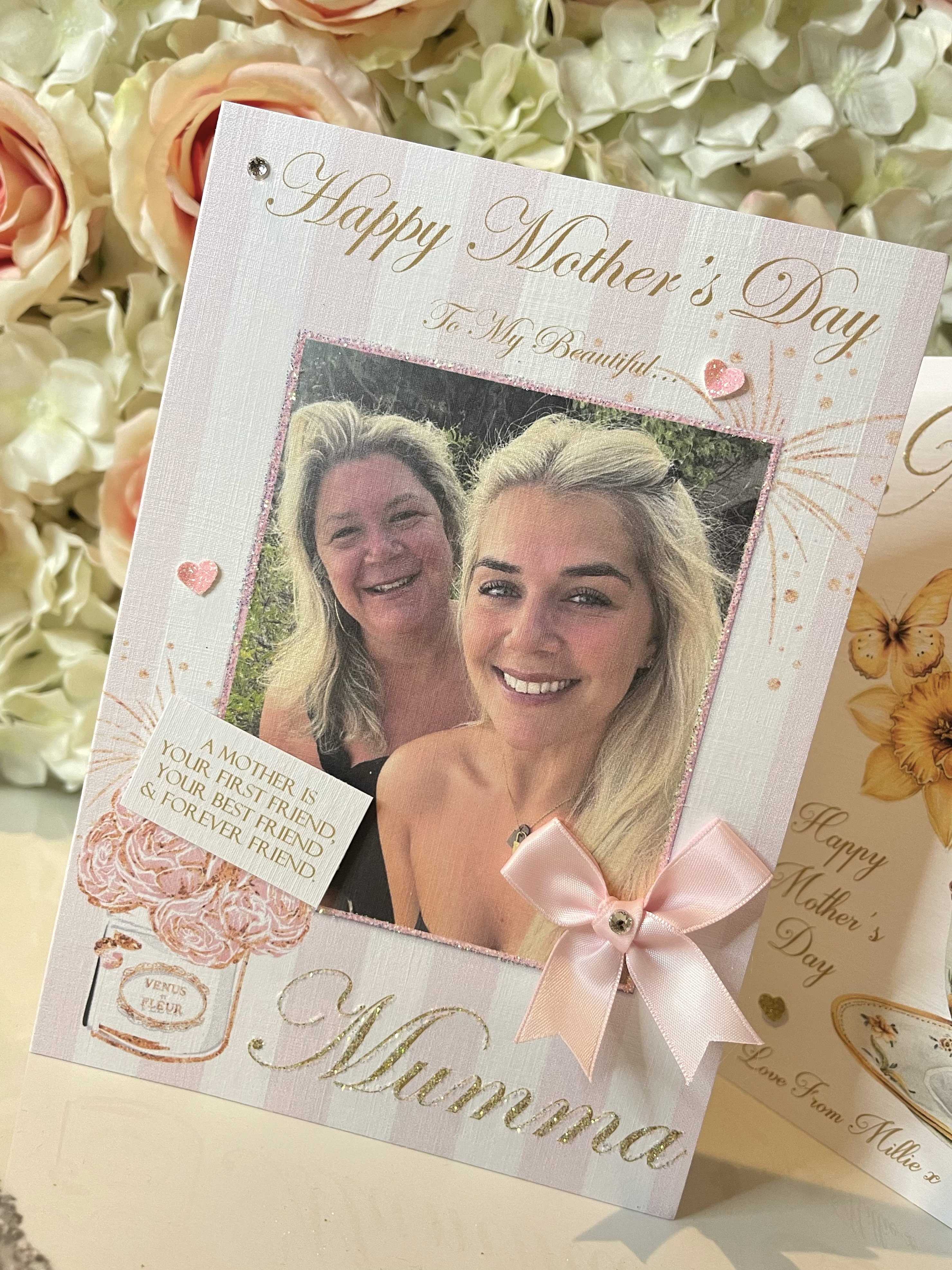 Photo & Quote Keepsake Card view 4