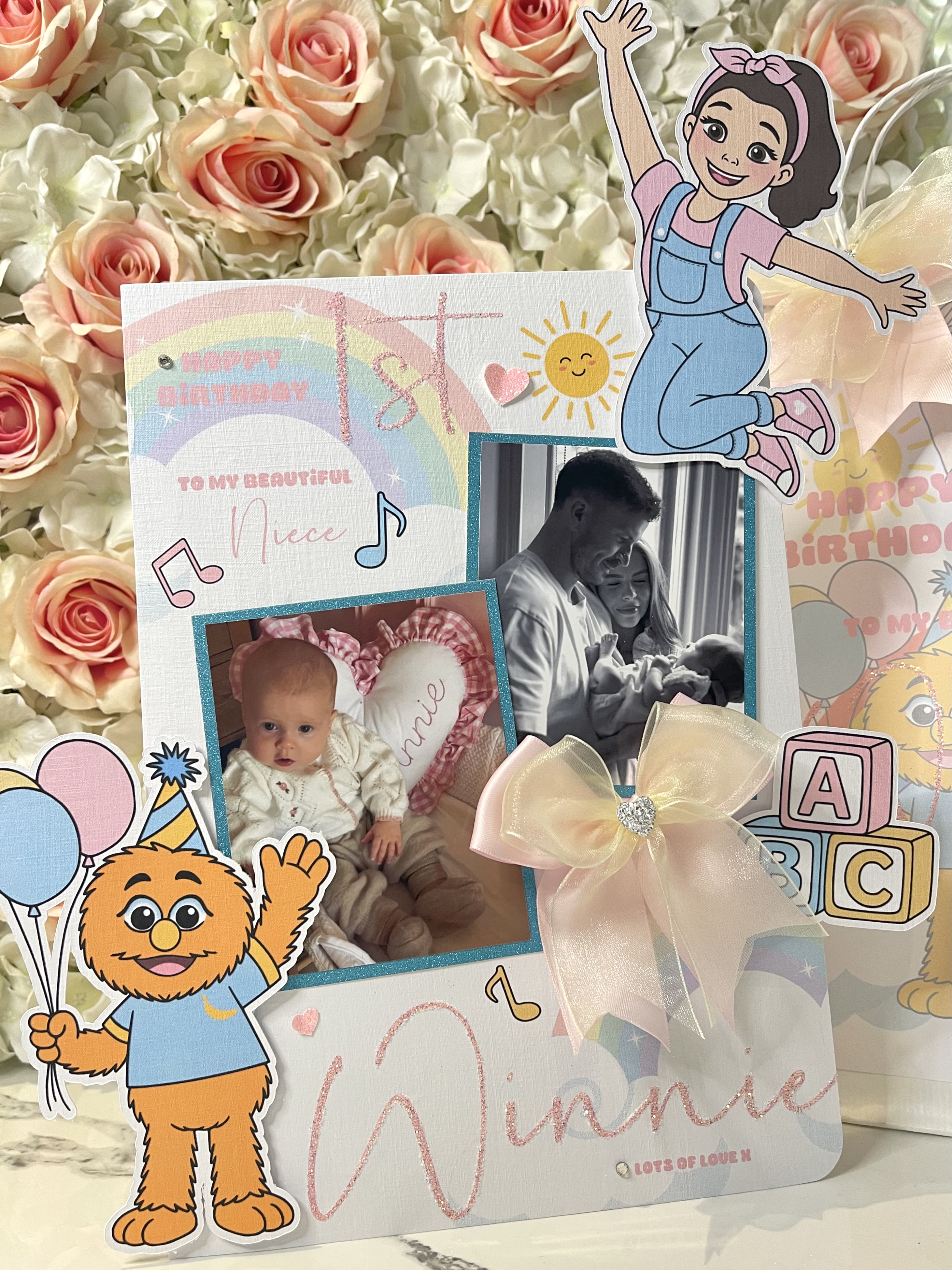 Ms Rachel Theme Photo Card