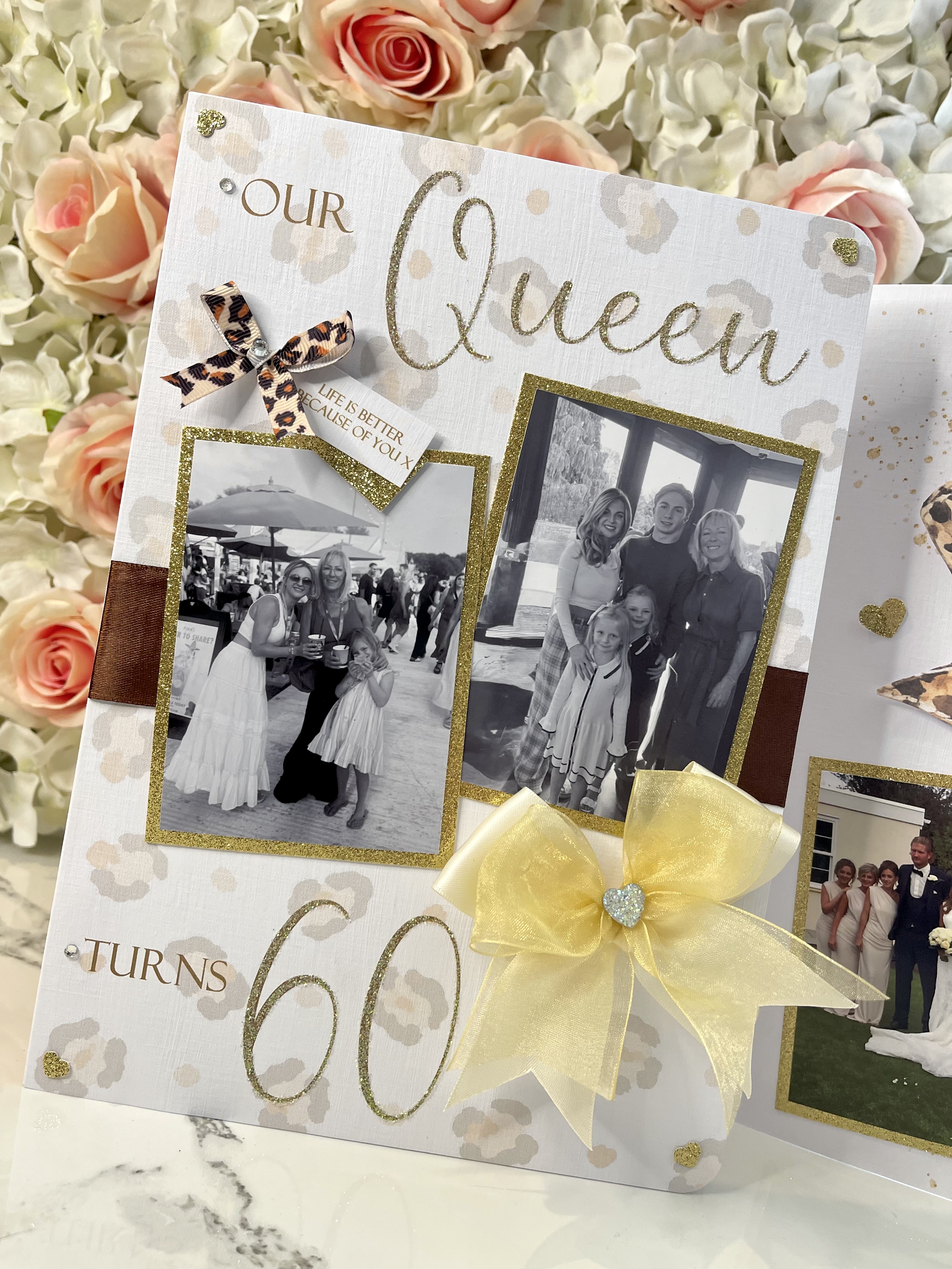 Double Photo Bow Card view 8