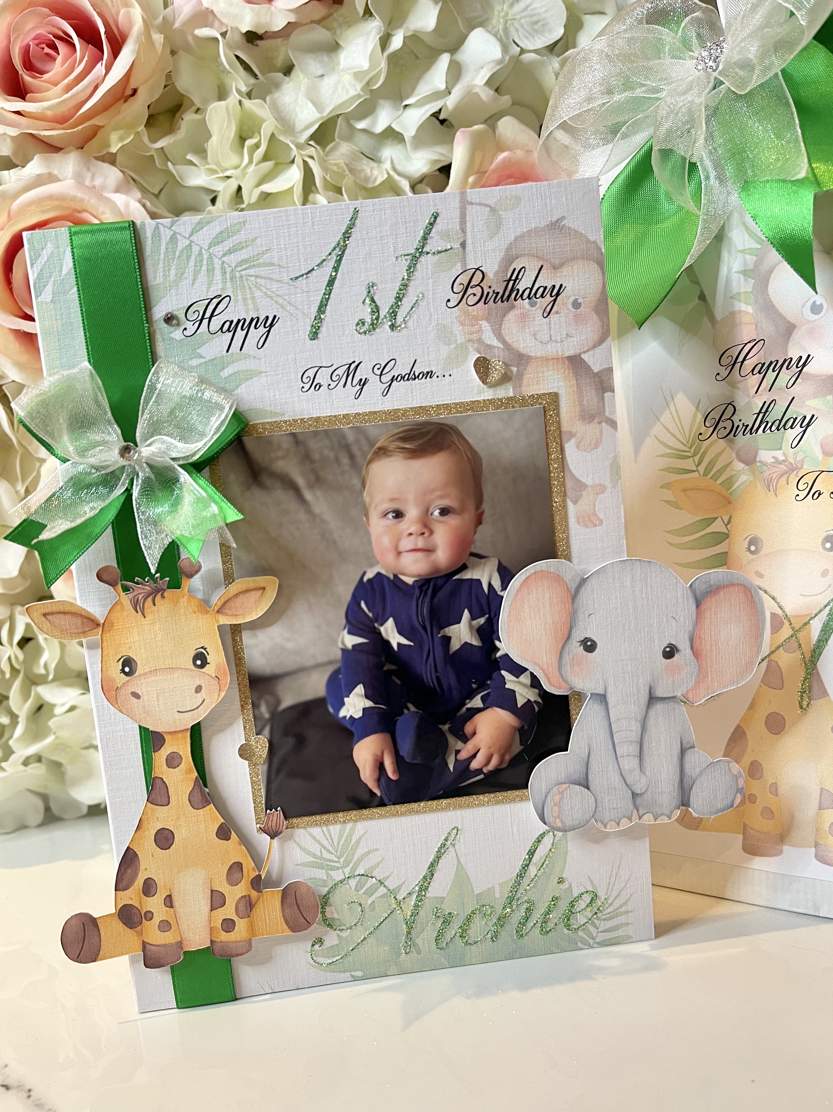 Safari Animal Photo Card view 2