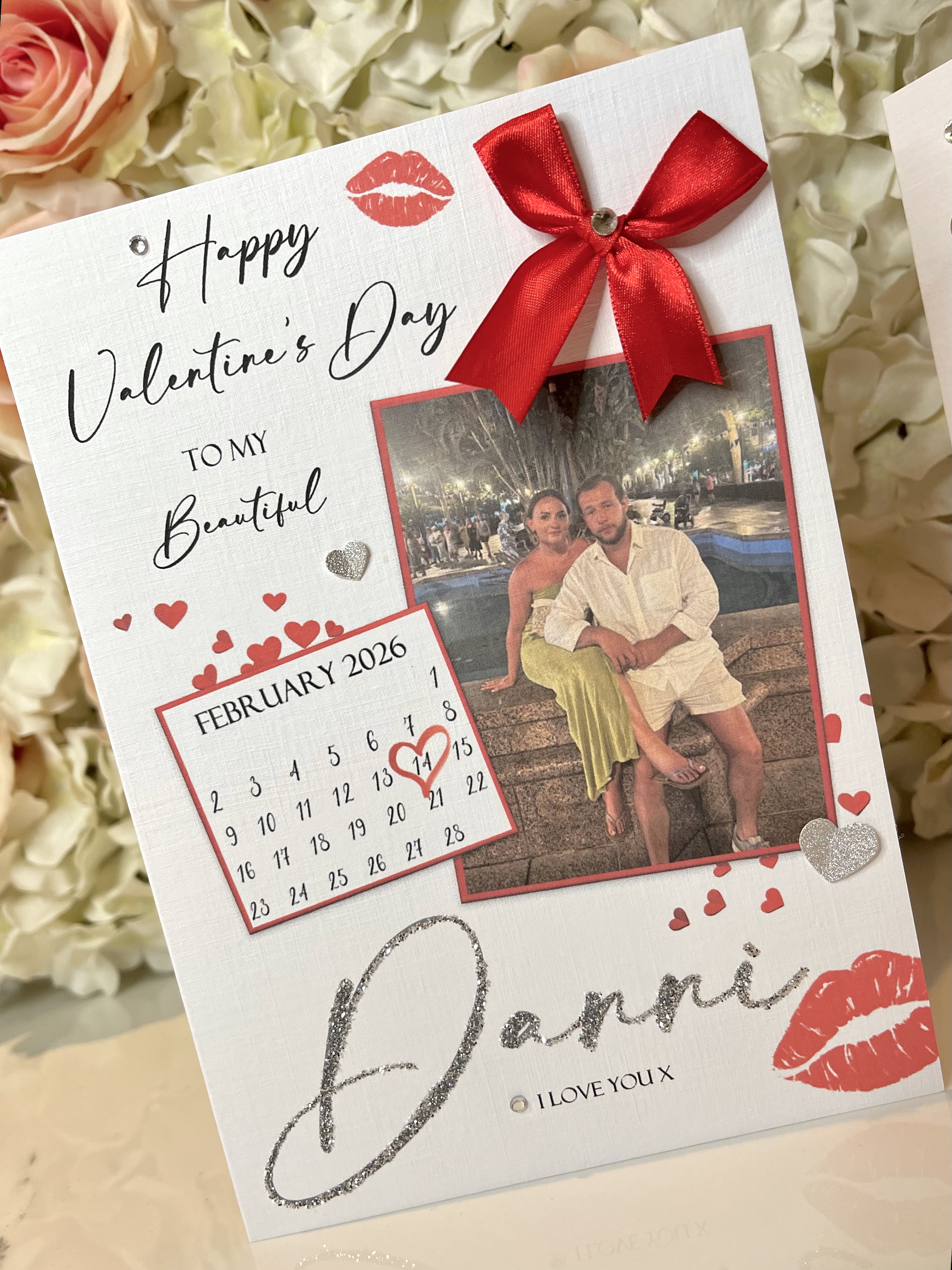 Date Calendar Photo Card