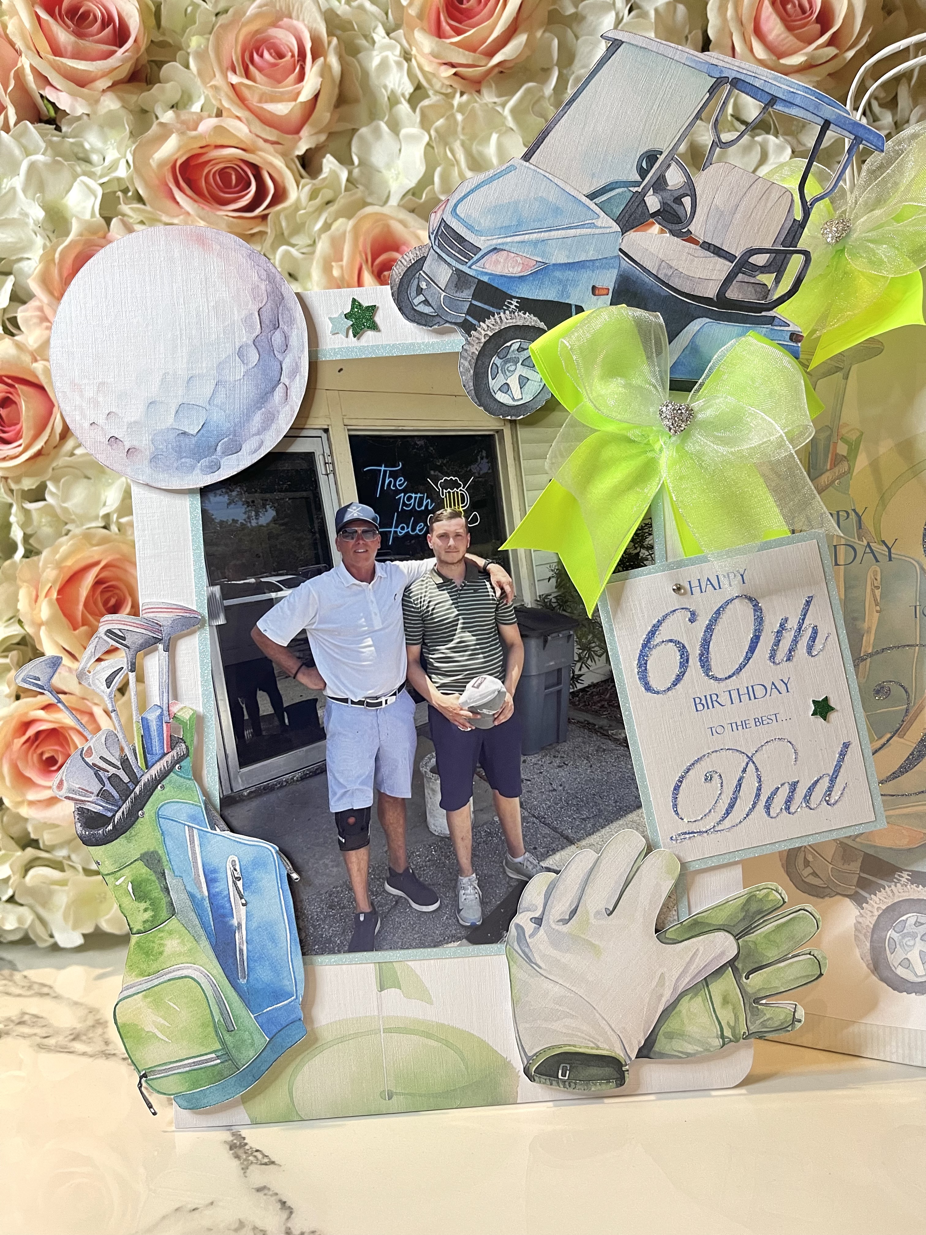 Golf Theme Photo Card view 2