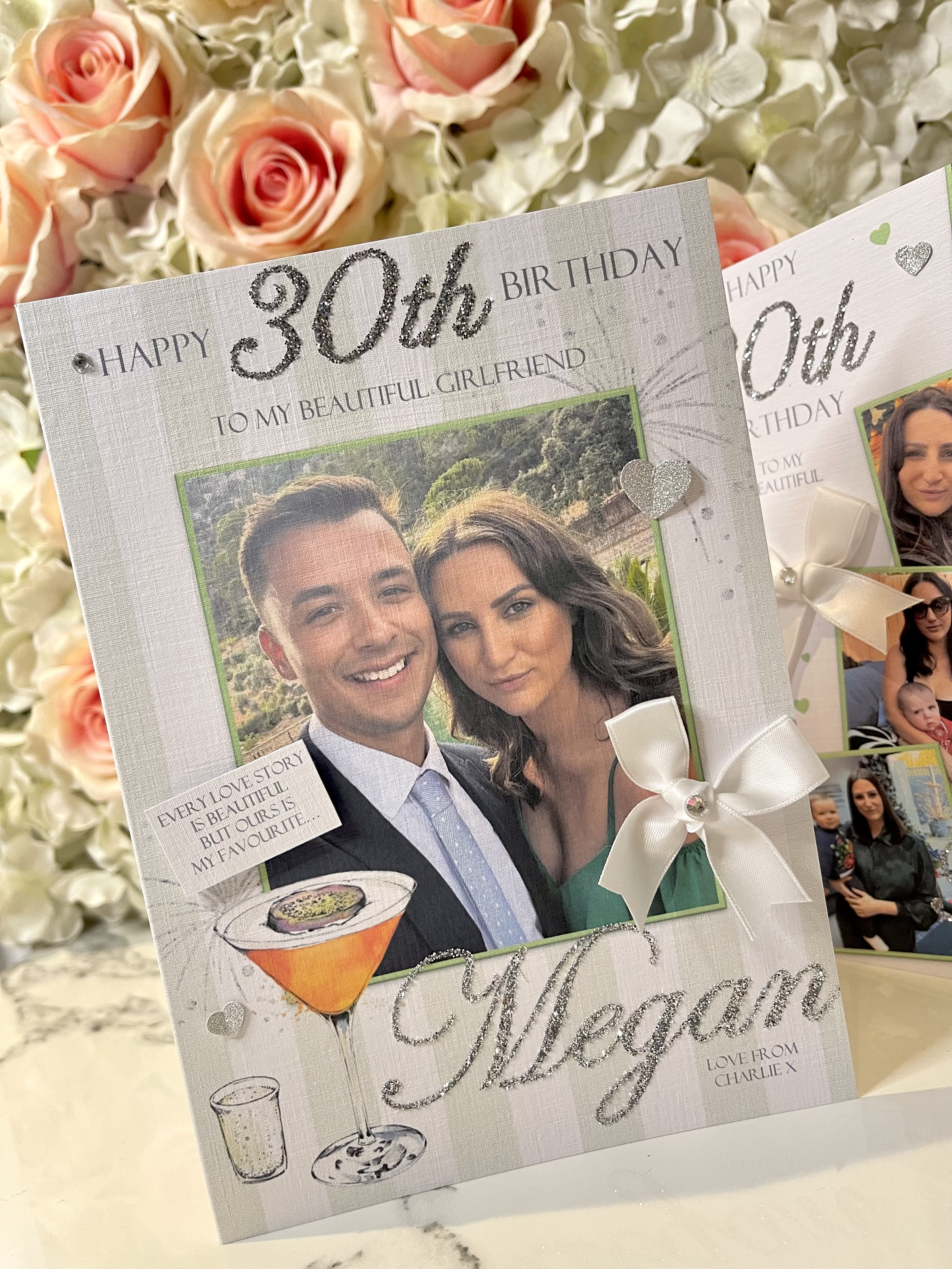 Photo & Quote Keepsake Card view 3