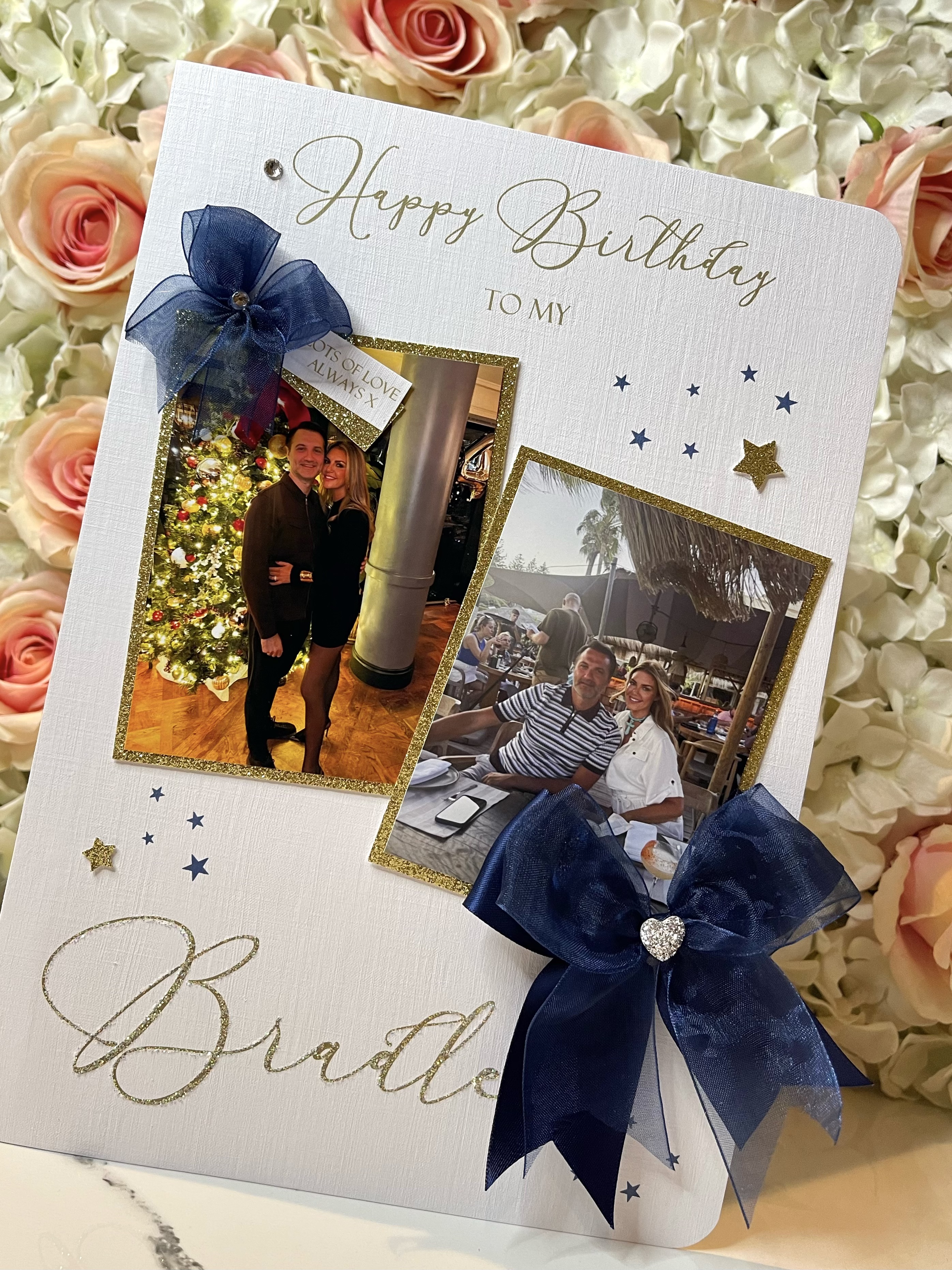 Double Photo Bow Card view 5